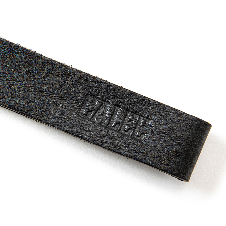 画像: CALEE/Studs & Embossing assort leather key ring -Type E-（Black/E）［レザーキーリング-23春夏］