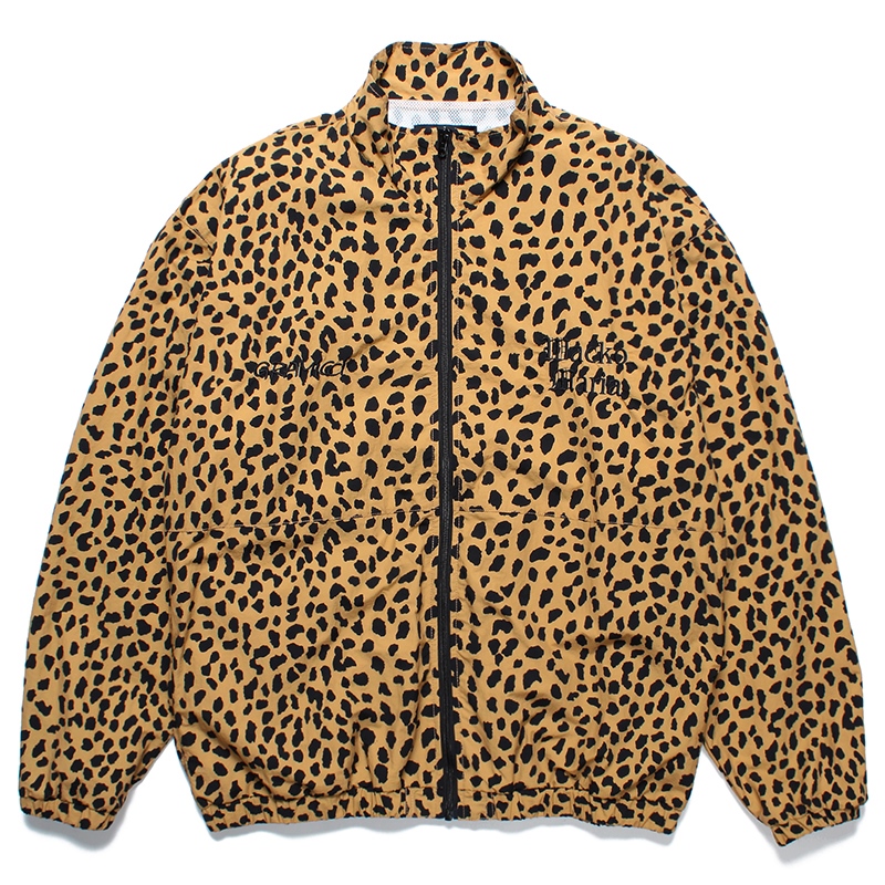 WACKO MARIA/GRAMICCI / LEOPARD TRACK JACKET（BEIGE）［レオパード ...