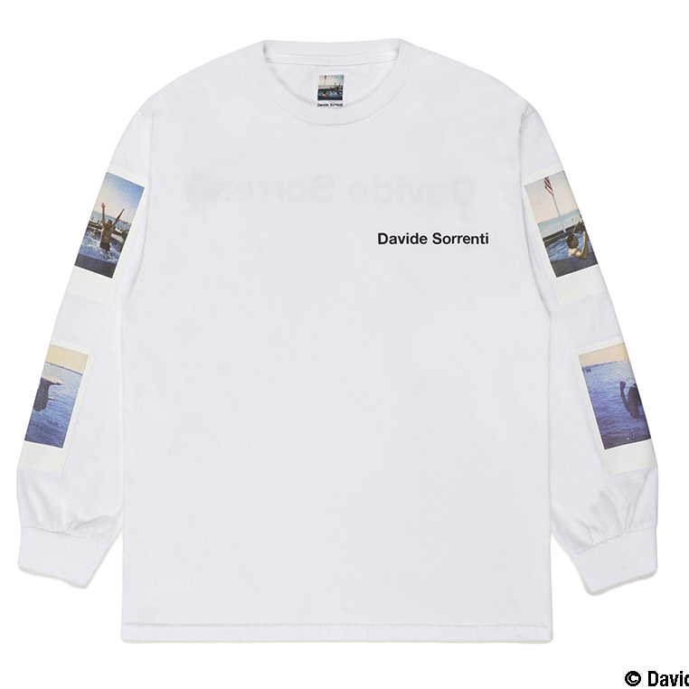 WACKO MARIA/DAVIDE SORRENTI / LONG SLEEVE T-SHIRT（WHITE