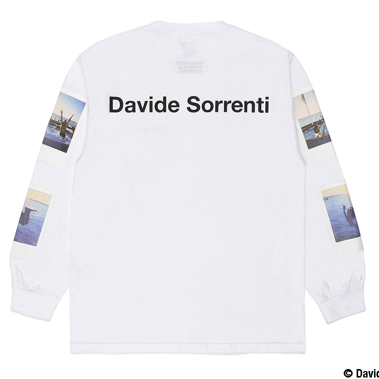 画像: WACKO MARIA/DAVIDE SORRENTI / LONG SLEEVE T-SHIRT（WHITE）［プリント長袖T-23春夏］