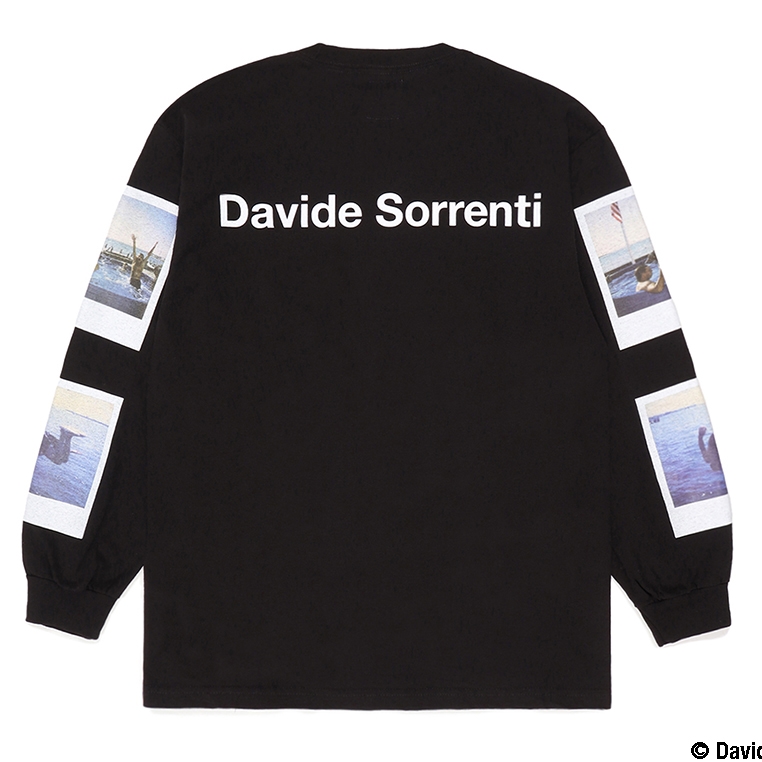 画像: WACKO MARIA/DAVIDE SORRENTI / LONG SLEEVE T-SHIRT（BLACK）［プリント長袖T-23春夏］