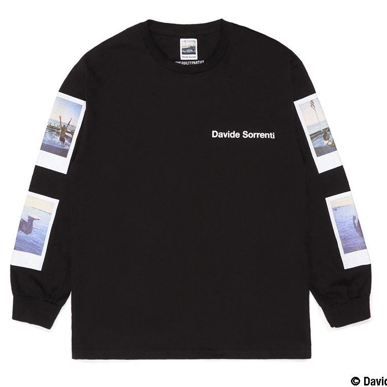 画像: WACKO MARIA/DAVIDE SORRENTI / LONG SLEEVE T-SHIRT（BLACK）［プリント長袖T-23春夏］