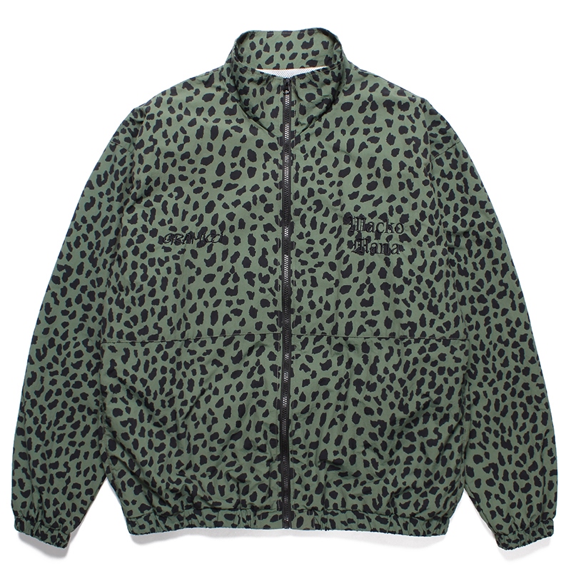 画像: WACKO MARIA/GRAMICCI / LEOPARD TRACK JACKET（KHAKI）［レオパードトラックJKT-23春夏］