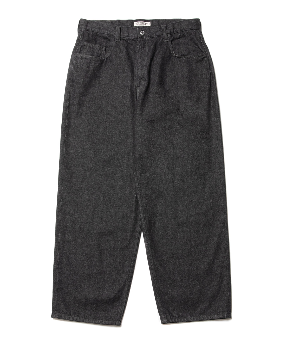 画像: COOTIE PRODUCTIONS/5 Pocket Baggy Denim Pants（Black One Wash）［ワンウォッシュバギーデニムパンツ-23春夏］