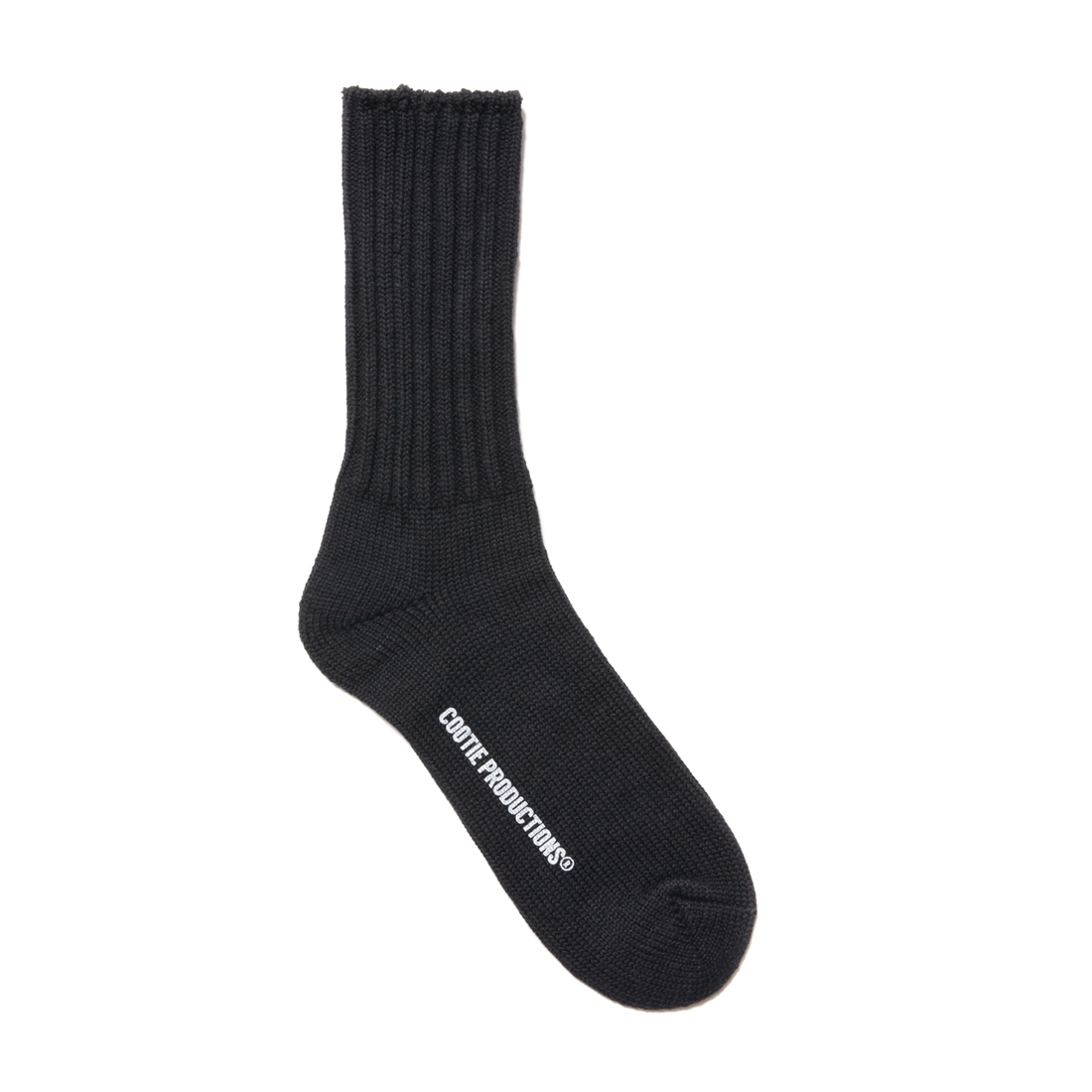 画像: COOTIE PRODUCTIONS/Raza Low Gauge Socks（Black）［ローゲージソックス-23春夏］