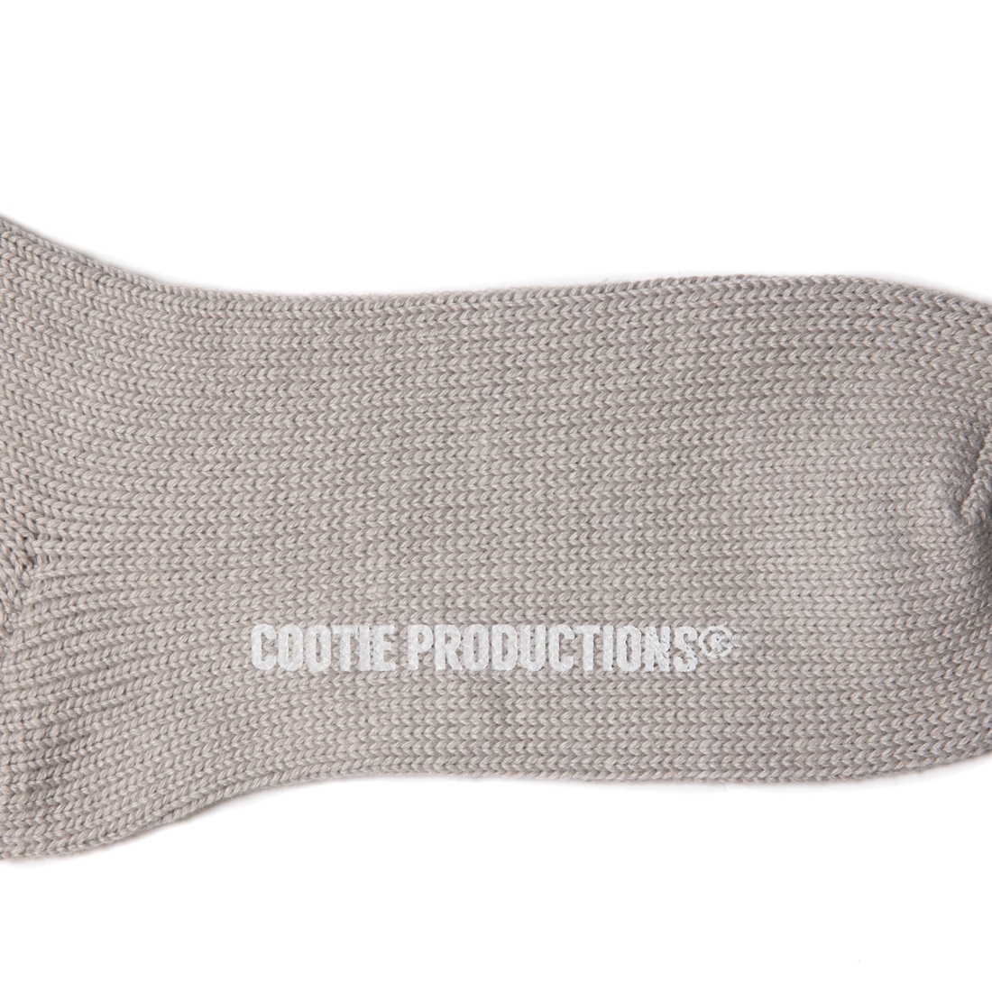 画像: COOTIE PRODUCTIONS/Raza Low Gauge Socks（Gray）［ローゲージソックス-23春夏］