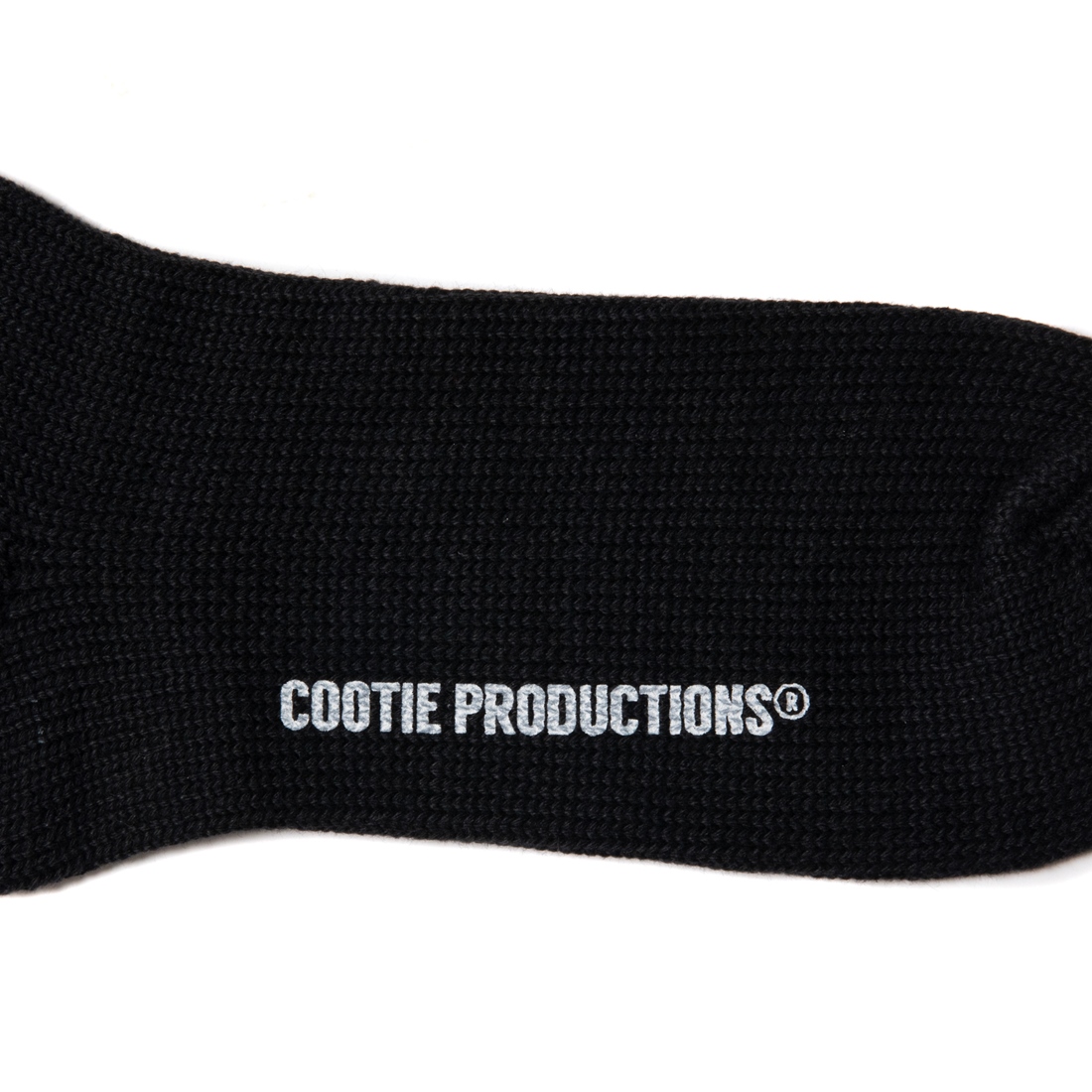 画像: COOTIE PRODUCTIONS/Raza Low Gauge Socks（Black）［ローゲージソックス-23春夏］