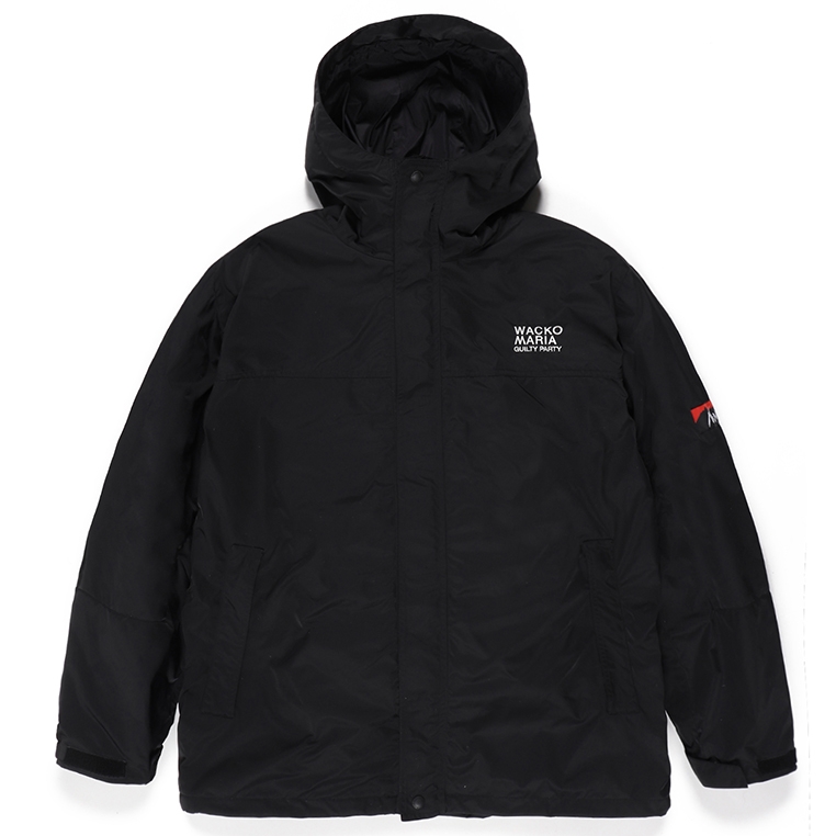 画像: WACKO MARIA/NANGA / MOUNTAIN PARKA（BLACK）［マウンテンパーカー-23春夏］