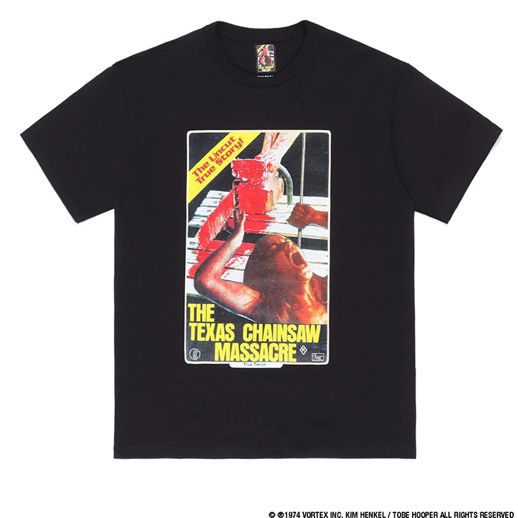 画像: WACKO MARIA/THE TEXAS CHAINSAW MASSACRE / T-SHIRT（BLACK）［プリントT-23春夏］