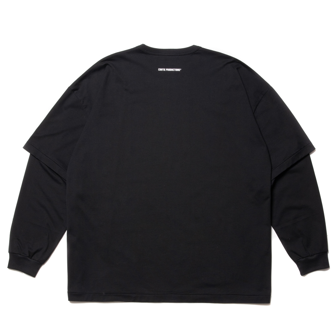 画像: COOTIE PRODUCTIONS/Supima Oversized Cellie L/S Tee（Black）［スーピマオーバーサイズセリー長袖T-23春夏］