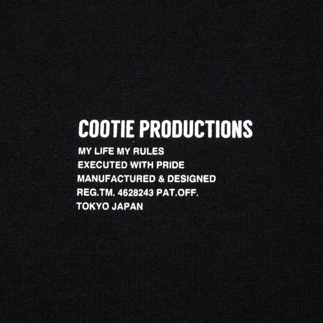 画像: COOTIE PRODUCTIONS/C/R Smooth Jersey L/S Tee（Black）［スムースジャージ長袖T-23春夏］