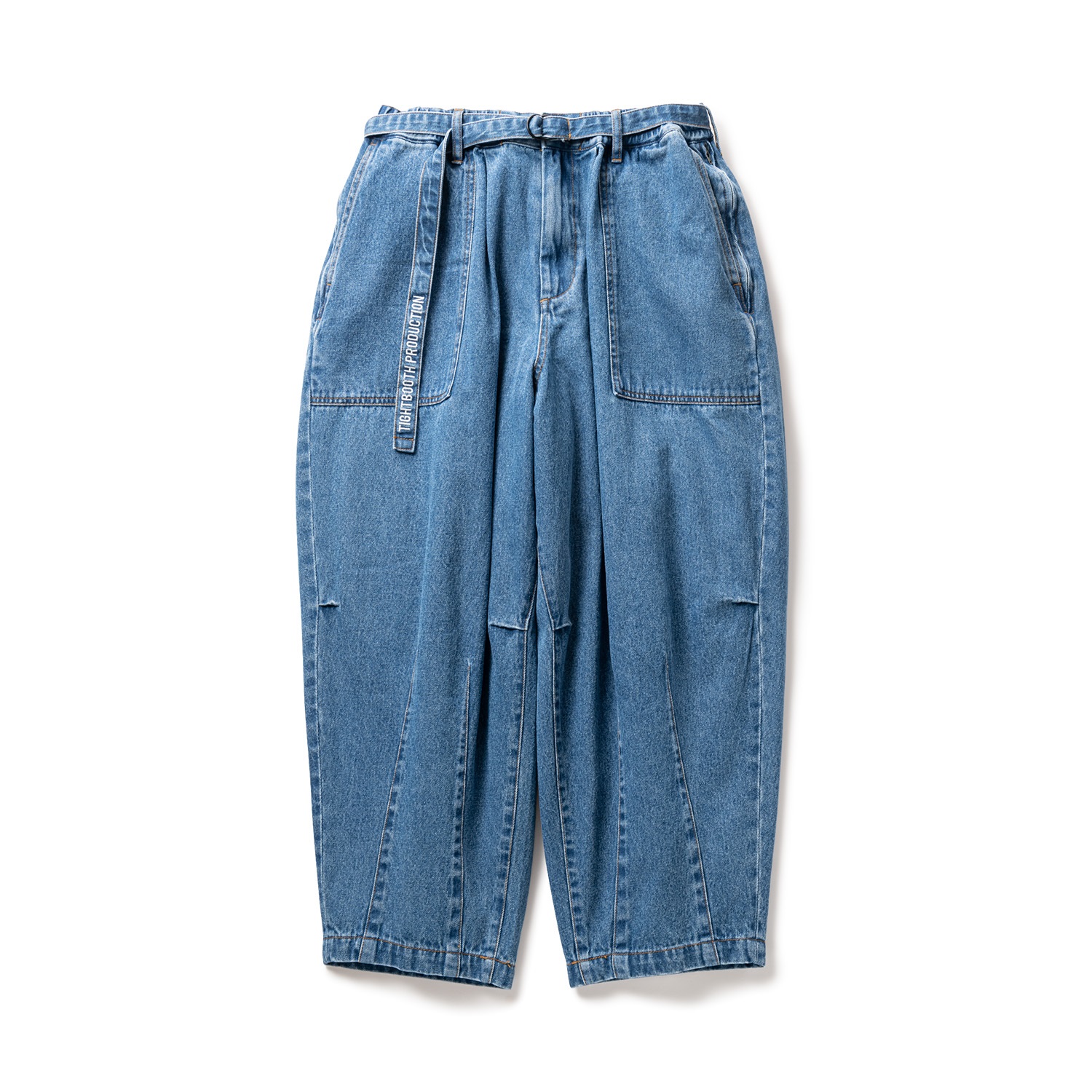 画像: TIGHTBOOTH/DENIM BAKER BALLOON PANTS（Blue）［デニムベイカーバルーンパンツ-23春夏］