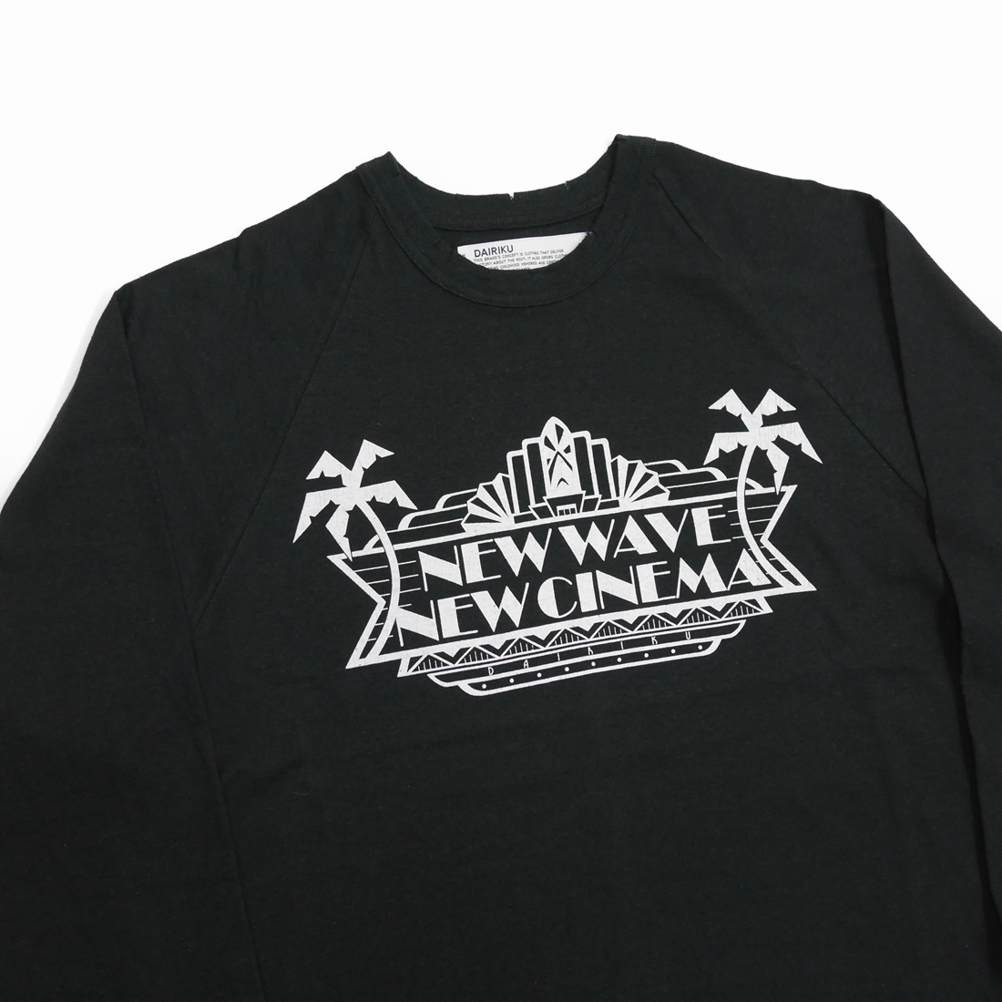 画像: DAIRIKU/"New" Raglan Tee（Black） 【40%OFF】［ラグラン7分袖T-23春夏］