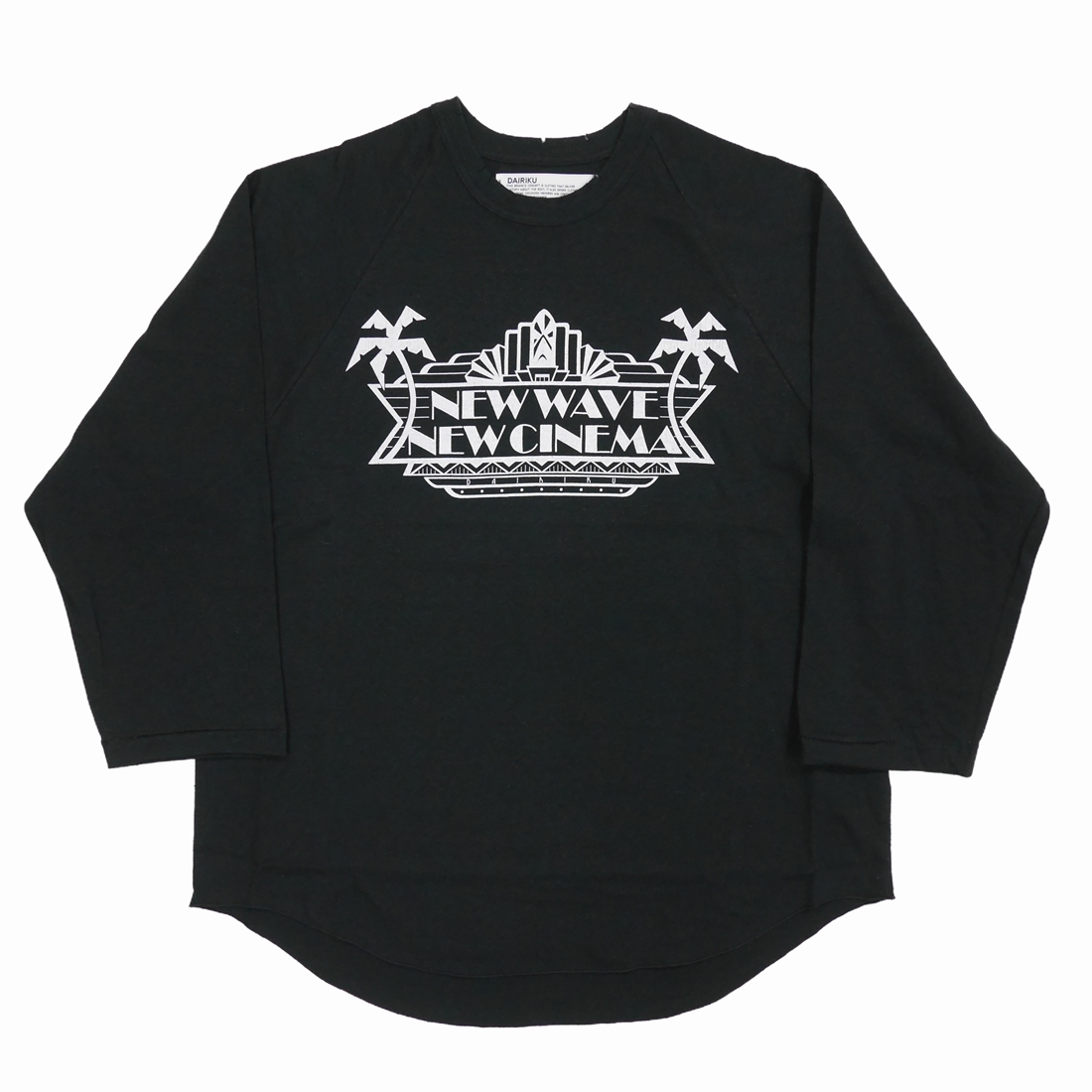 画像: DAIRIKU/"New" Raglan Tee（Black） 【40%OFF】［ラグラン7分袖T-23春夏］