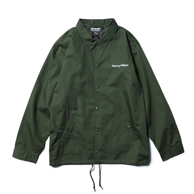 ROUGH AND RUGGED/HENRY HAUZ COACH JKT(OLIVE) 【30%OFF】[コーチ ROUGH AND RUGGED/HENRY HAUZ COACH JKT(OLIVE) 【30%OFF】[コーチ