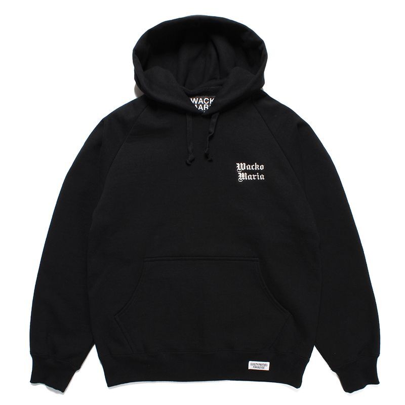 画像: WACKO MARIA/HEAVY WEIGHT HOODED SWEAT SHIRT（BLACK）［プルオーバーパーカー-23春夏］