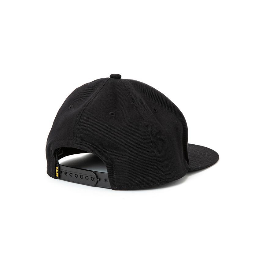 画像: CALEE/CALEE Logo classic wappen twill cap（Black）［ワッペンツイルキャップ-23春夏］