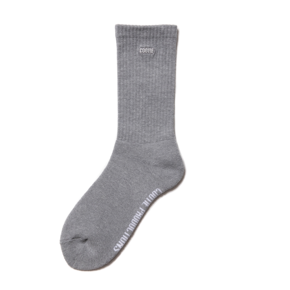 画像: COOTIE PRODUCTIONS/Raza Middle Socks（Ash Gray）［ミドルソックス-23春夏］