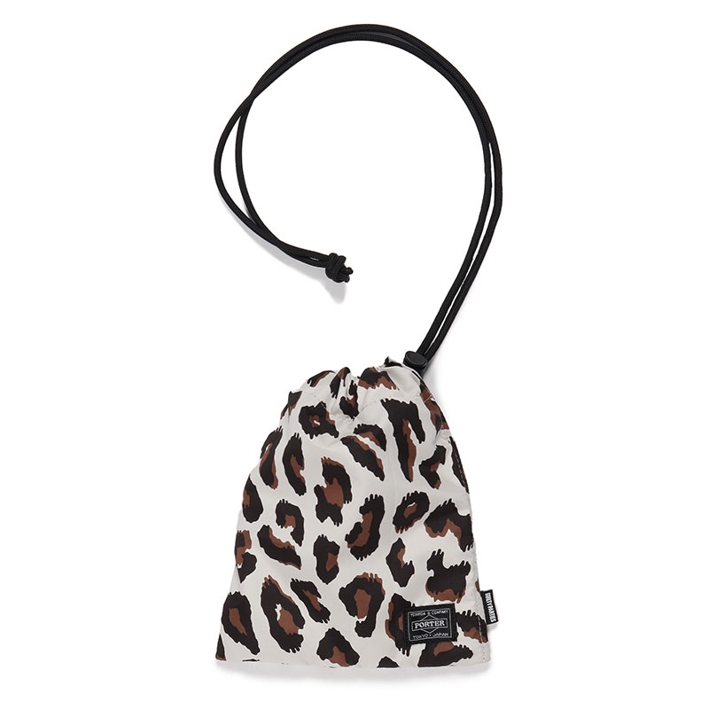 画像: WACKO MARIA/PORTER / LEOPARD SHOULDER POUCH（BEIGE）［レオパードショルダーポーチ-23春夏］