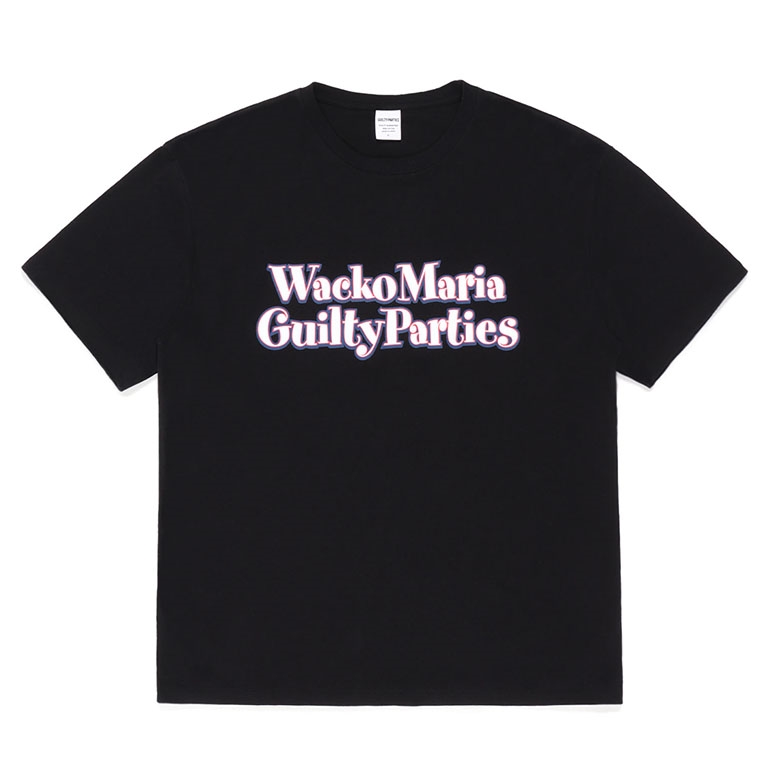 画像: WACKO MARIA/WASHED HEAVY WEIGHT T-SHIRT（BLACK）［プリントT-23春夏］