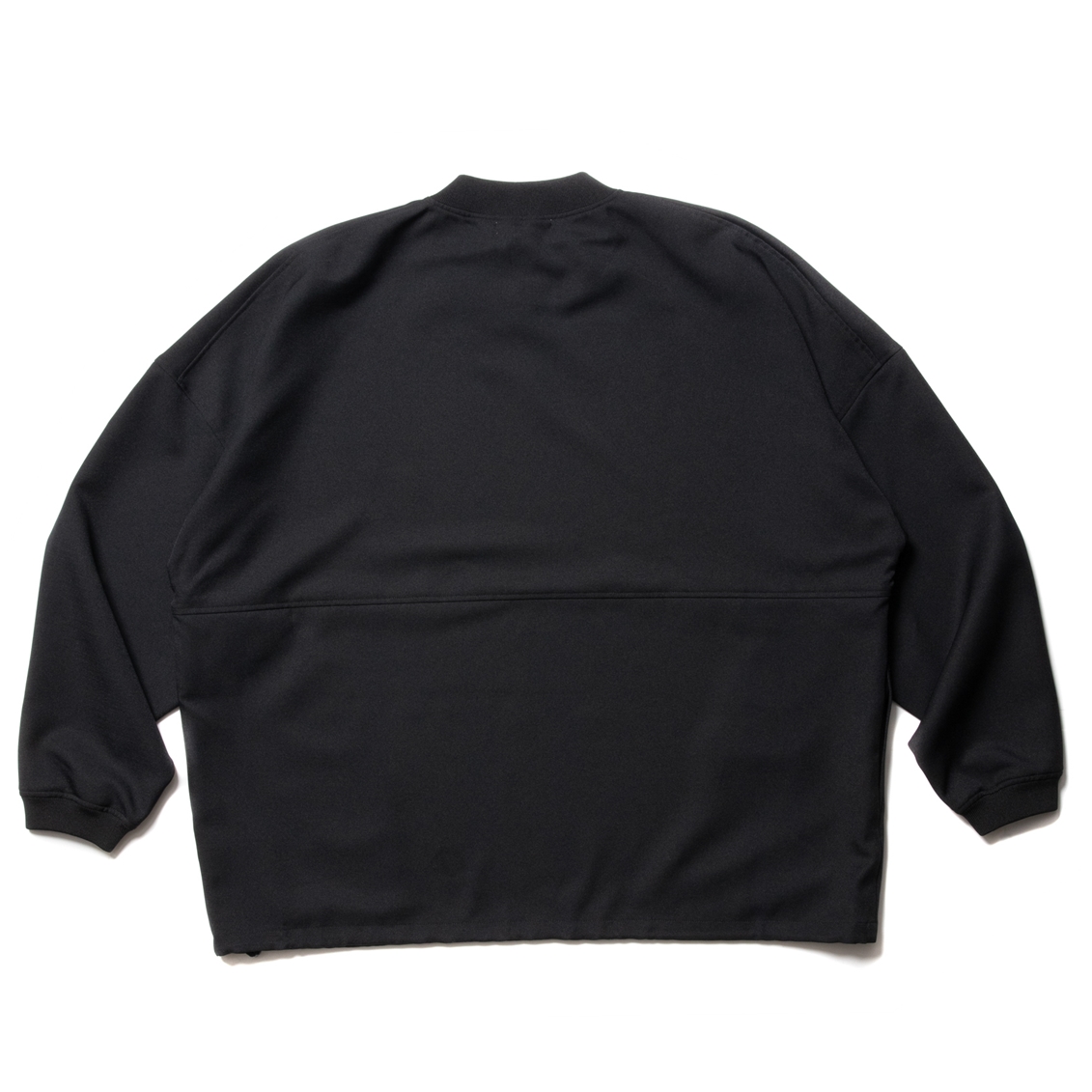 画像: COOTIE PRODUCTIONS/Polyester Twill Football L/S Tee（Black）［ポリエステルツイルフットボール長袖-23春夏］