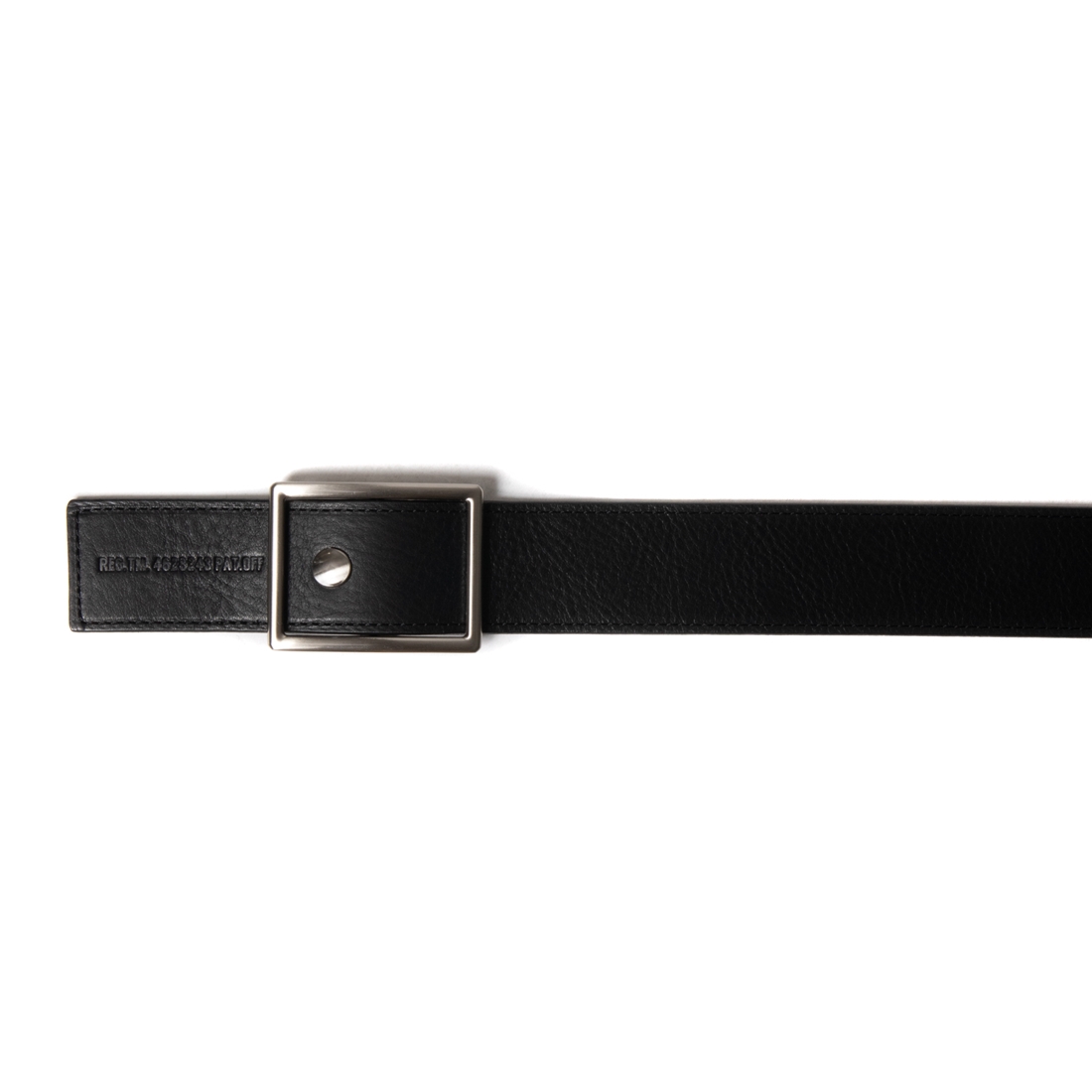 画像: COOTIE PRODUCTIONS/Leather Square Belt（Silver）［レザースクエアベルト-23春夏］