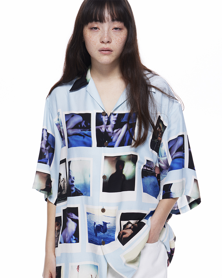 画像: WACKO MARIA/DAVIDE SORRENTI / HAWAIIAN SHIRT（BLUE）［ハワイアンシャツ-23春夏］