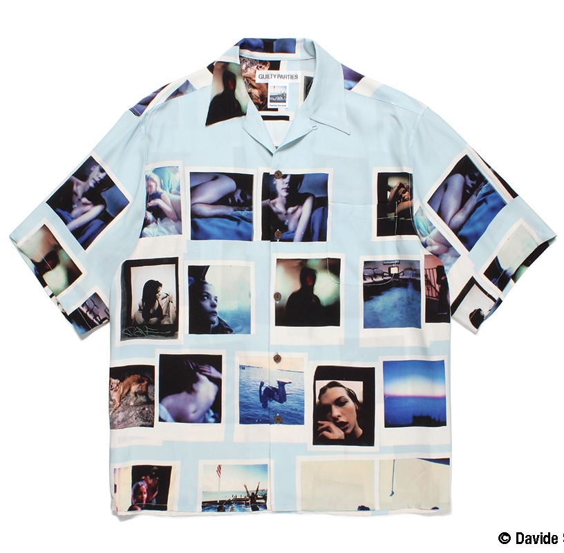 WACKO MARIA/DAVIDE SORRENTI / HAWAIIAN SHIRT（BLUE）［ハワイアン ...