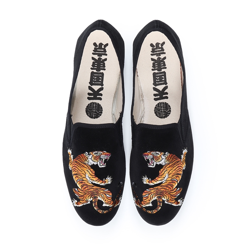 WACKO MARIA/TIM LEHI / VELVET KUNG-FU SHOES（BLACK）［ベルベット ...