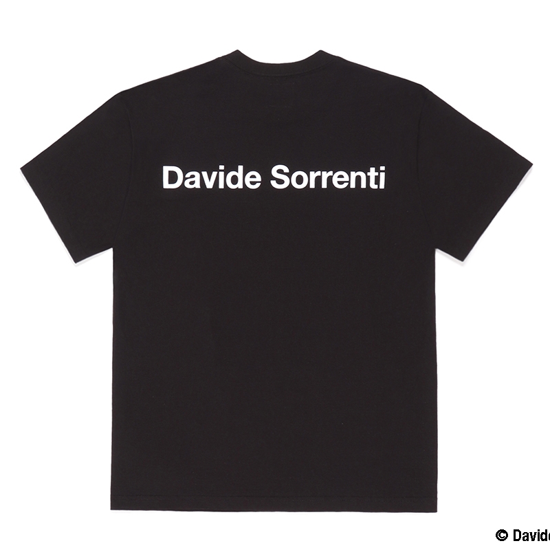 WACKO MARIA/DAVIDE SORRENTI / T SHIRTBLACK［プリントT春夏