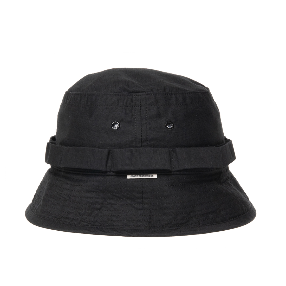 画像: COOTIE PRODUCTIONS/Back Satin Boonie Bucket Hat（Black）［ブーニーバケットハット-23春夏］