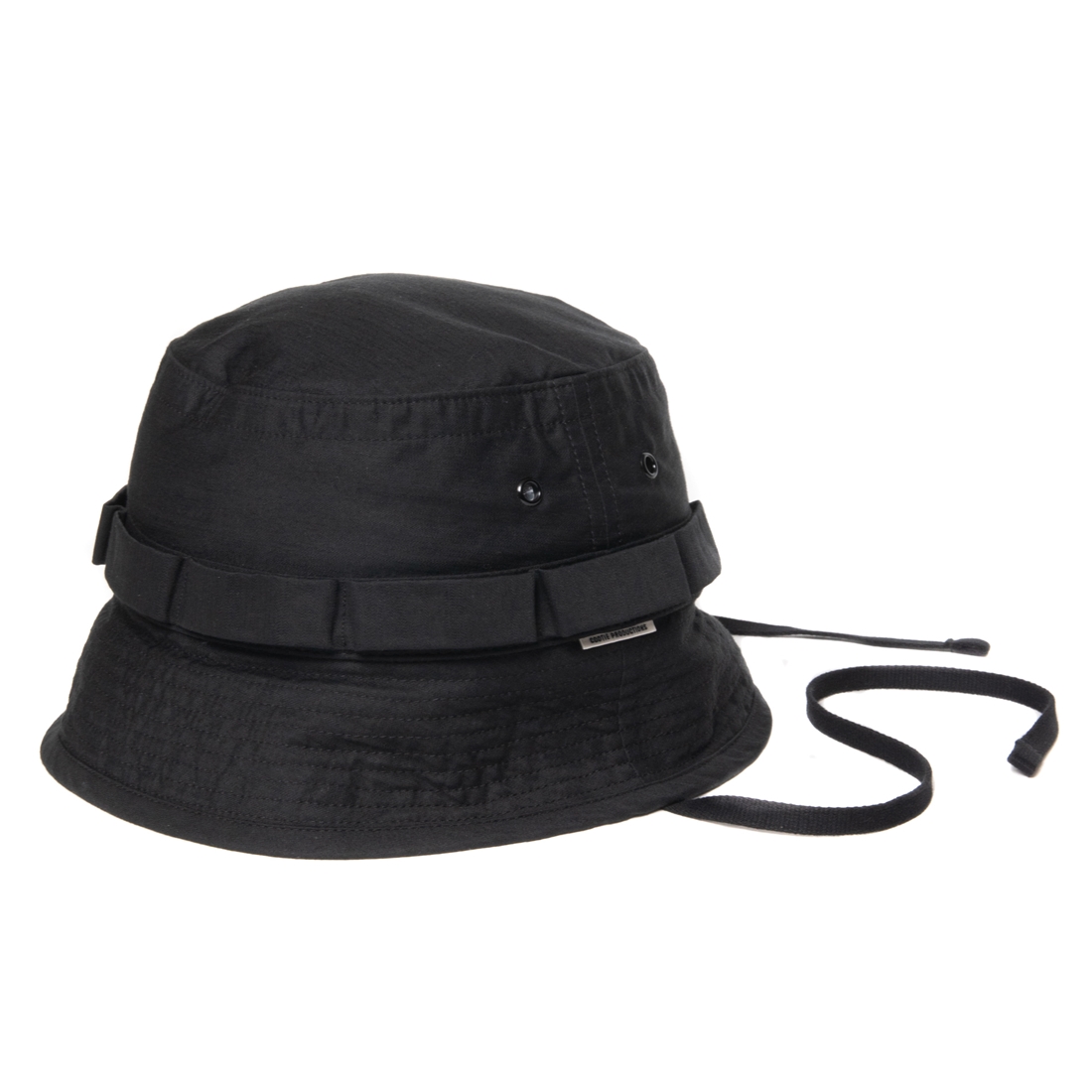 画像: COOTIE PRODUCTIONS/Back Satin Boonie Bucket Hat（Black）［ブーニーバケットハット-23春夏］