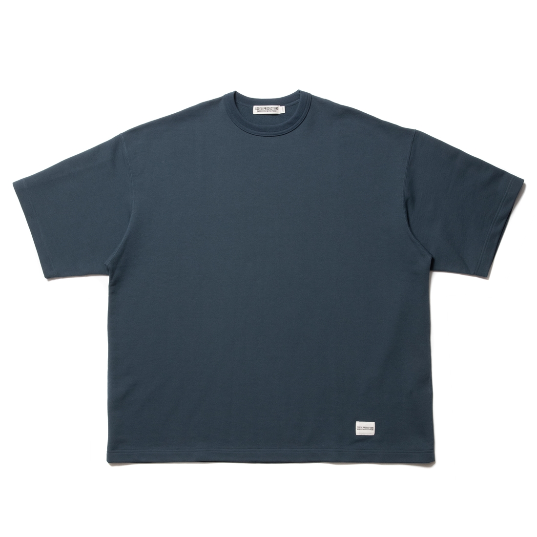 画像: COOTIE PRODUCTIONS/Inlay Sweat S/S Tee（Smoke Navy）［インレイスウェットT-23春夏］