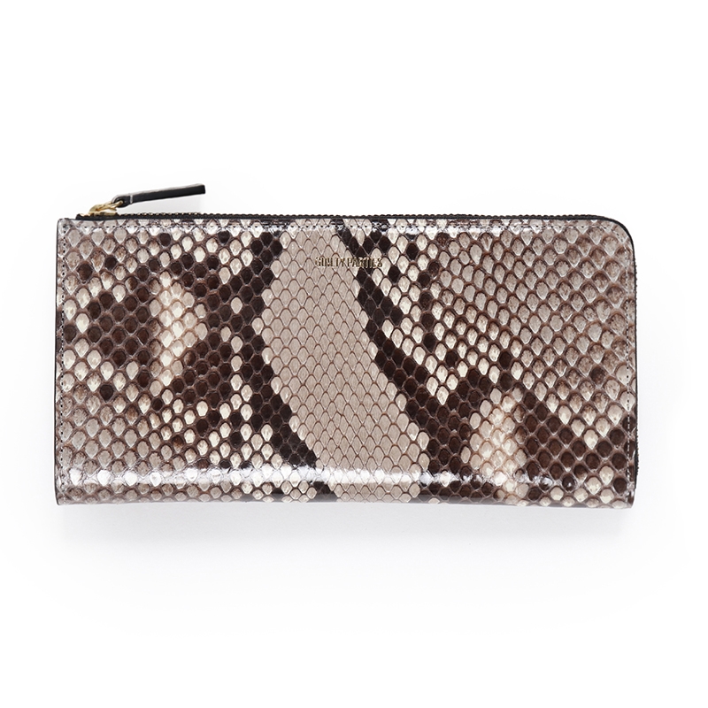 画像: WACKO MARIA/SPEAK EASY / ROUND ZIP LONG WALLET（PYTHON）［ラウンドジップロングウォレット-23春夏］