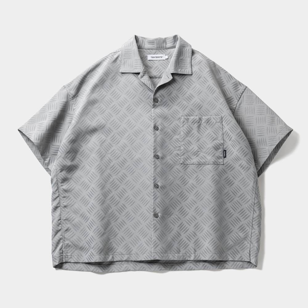 画像: TIGHTBOOTH/CHECKER PLATE SHIRT（Gray）［チェッカープレートシャツ-23春夏］