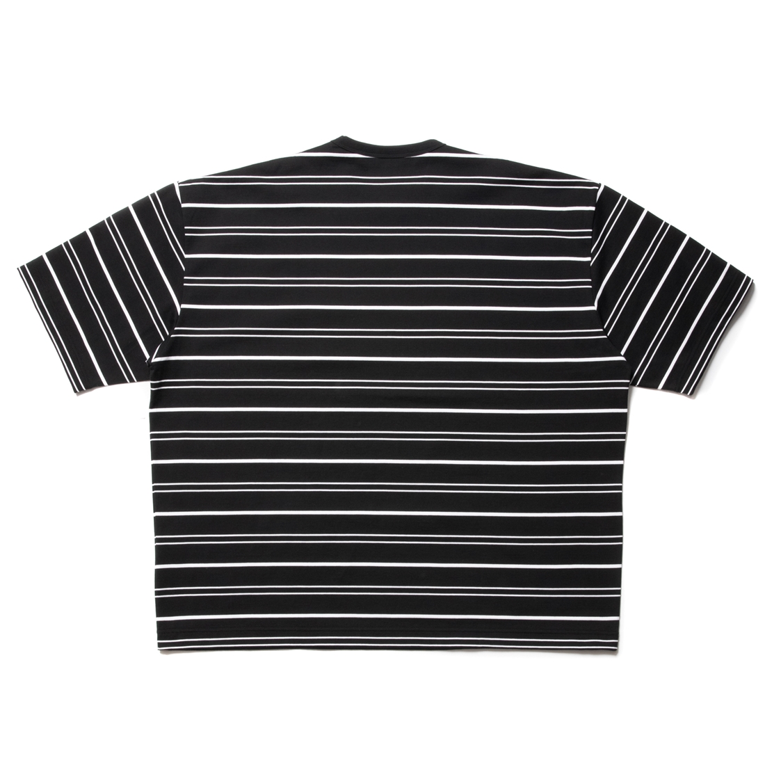 画像: COOTIE PRODUCTIONS/Supima Border Oversized S/S Tee（Black）［ボーダーオーバーサイズT-23春夏］