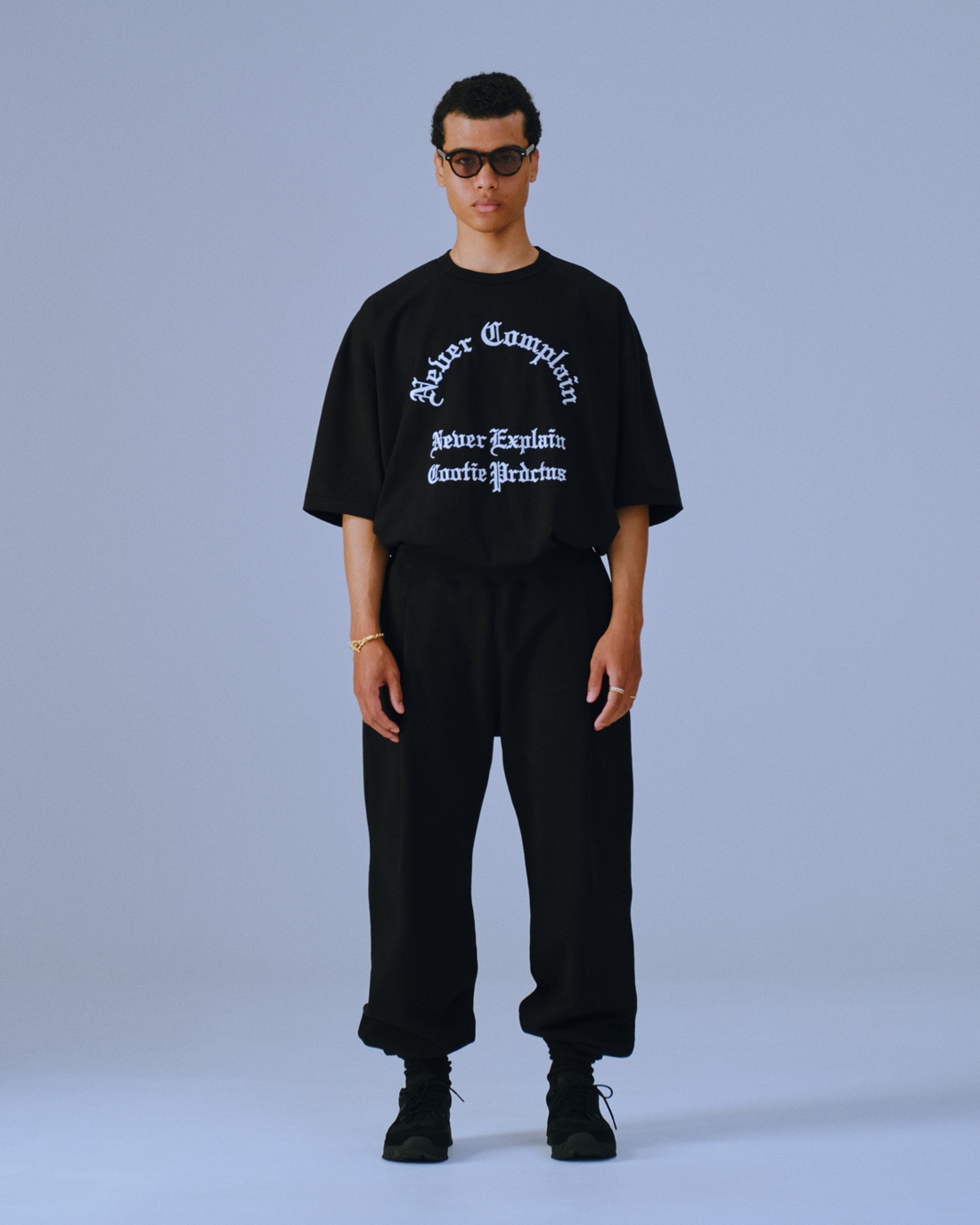 画像: COOTIE PRODUCTIONS/Recycle Suvin Heavy Oz S/S Tee（NCNE）（Black）［ヘビーオンスT-23春夏］