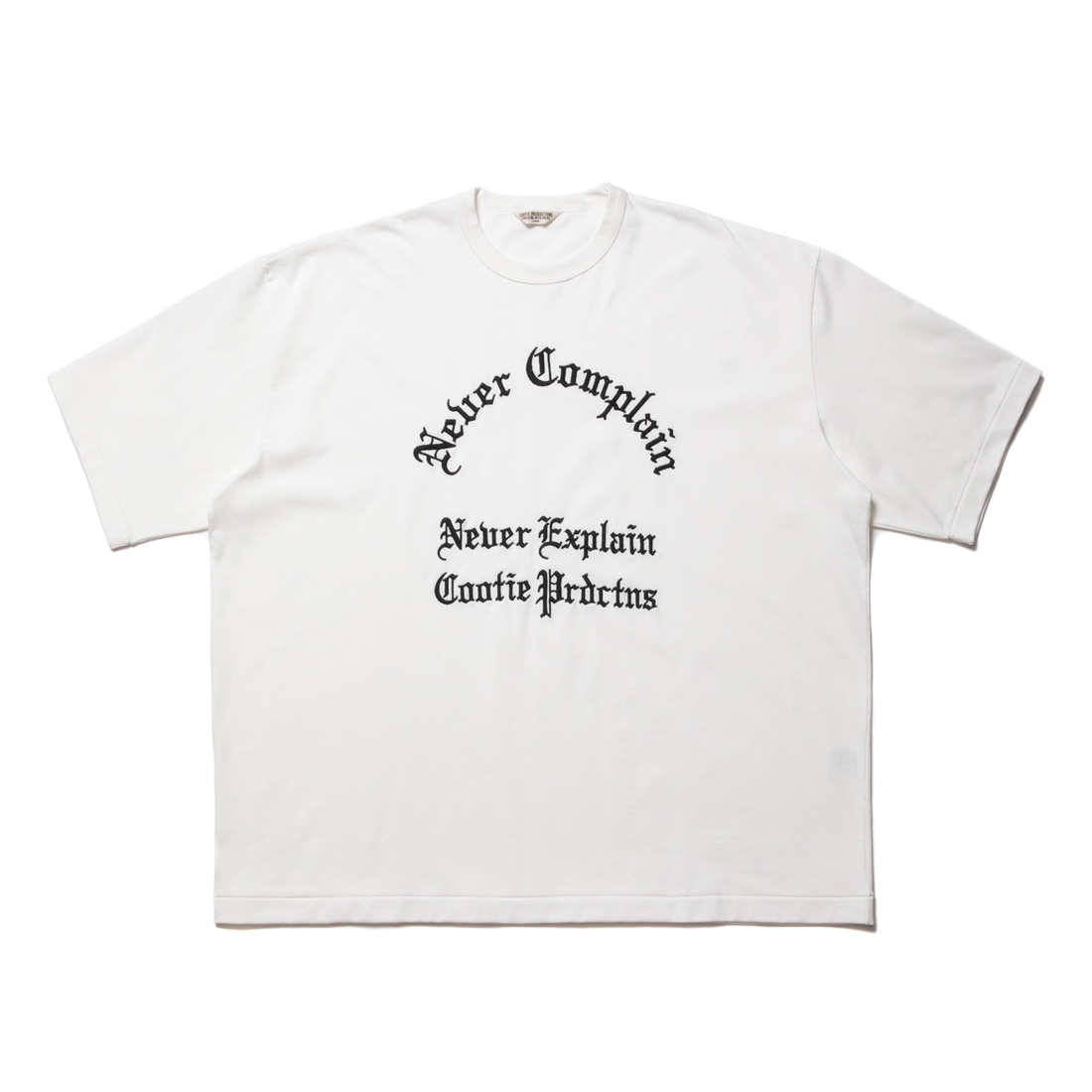 画像: COOTIE PRODUCTIONS/Recycle Suvin Heavy Oz S/S Tee（NCNE）（White）［ヘビーオンスT-23春夏］