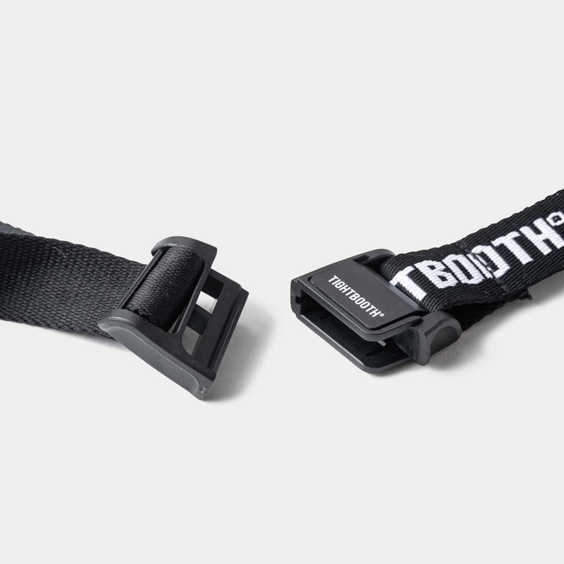 画像: TIGHTBOOTH/JACQUARD LOGO BELT（Black） 【30%OFF】［ジャガードロゴベルト-23春夏］