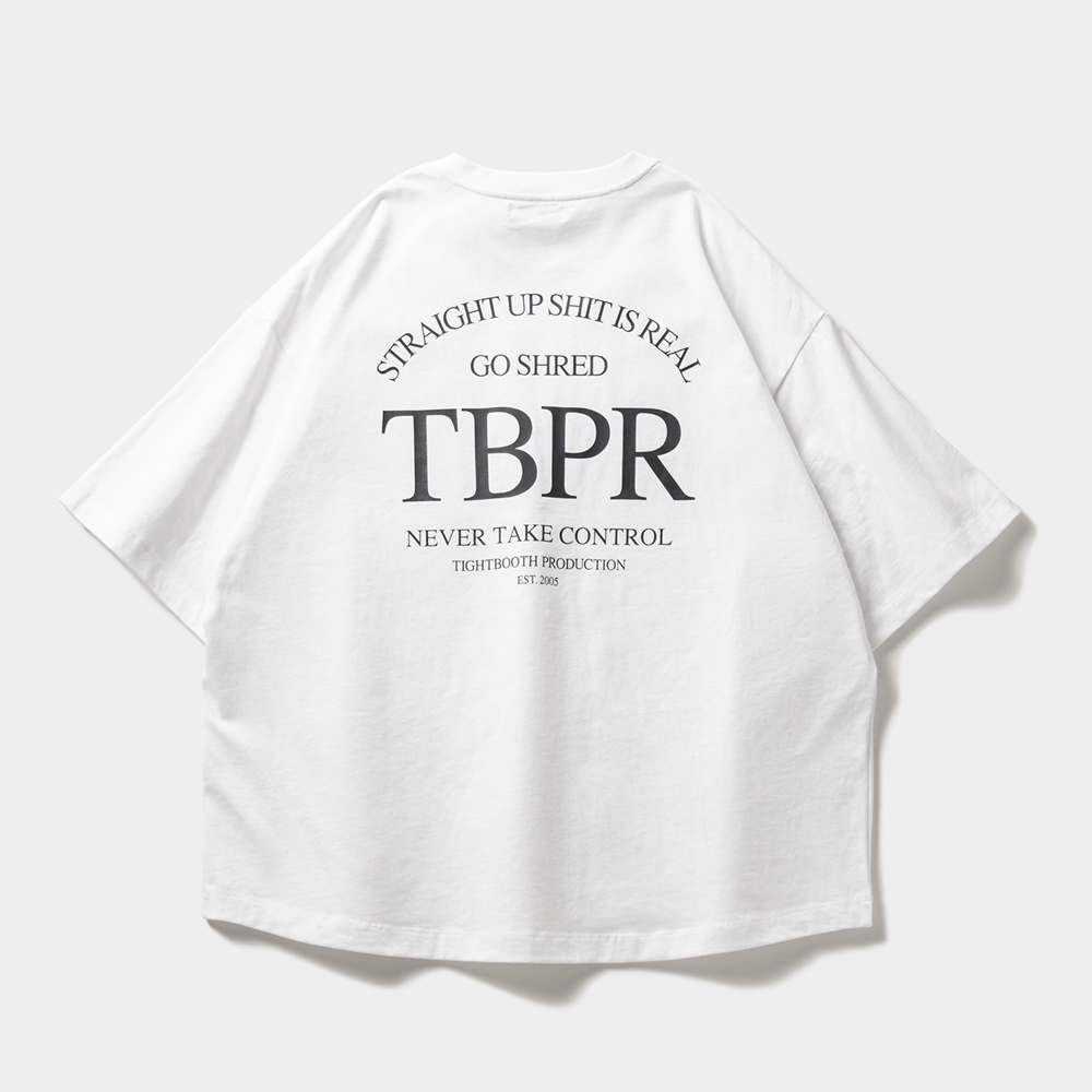 画像: TIGHTBOOTH/STRAIGHT UP T-SHIRT（White）［プリントT-23春夏］