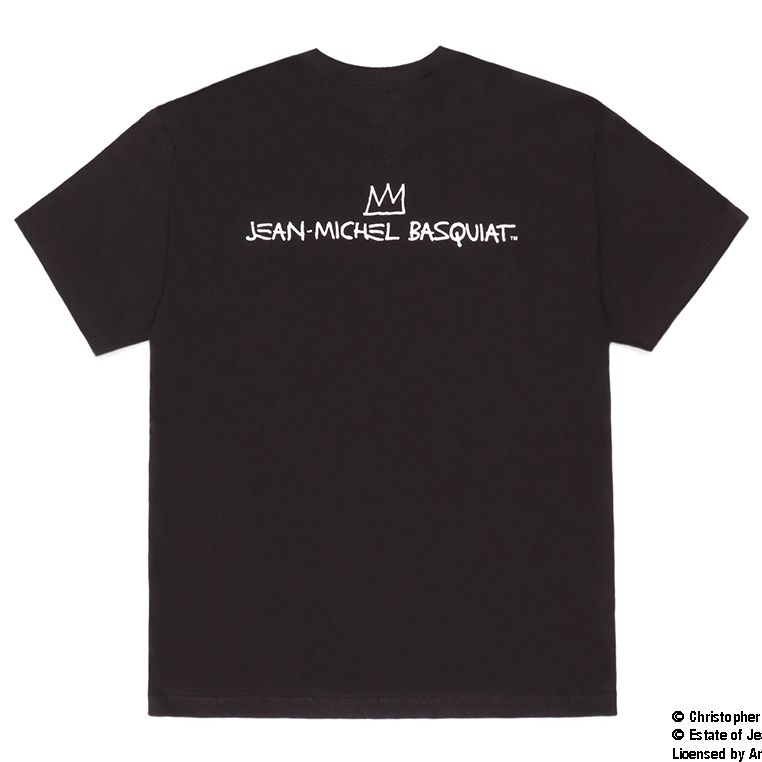 画像: WACKO MARIA/JEAN-MICHEL BASQUIAT / T-SHIRT（BLACK）［プリントT-23春夏］