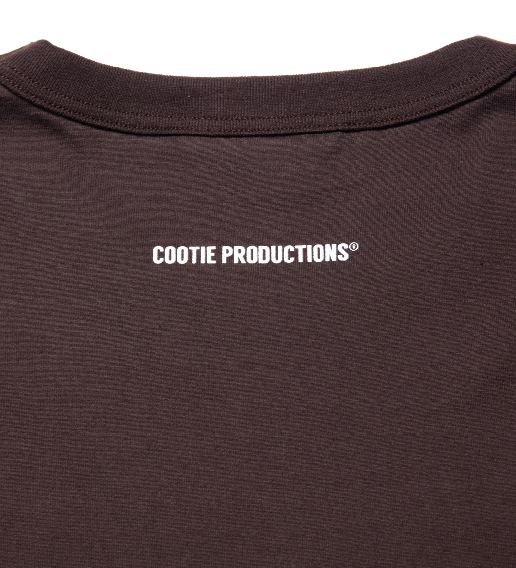 画像: COOTIE PRODUCTIONS/Supima Oversized S/S Tee（Brown）［スーピマオーバーサイズT-23春夏］