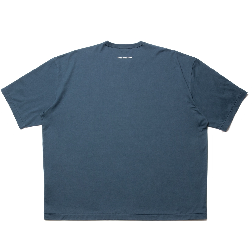 画像: COOTIE PRODUCTIONS/Supima Oversized S/S Tee（Smoke Navy）［スーピマオーバーサイズT-23春夏］