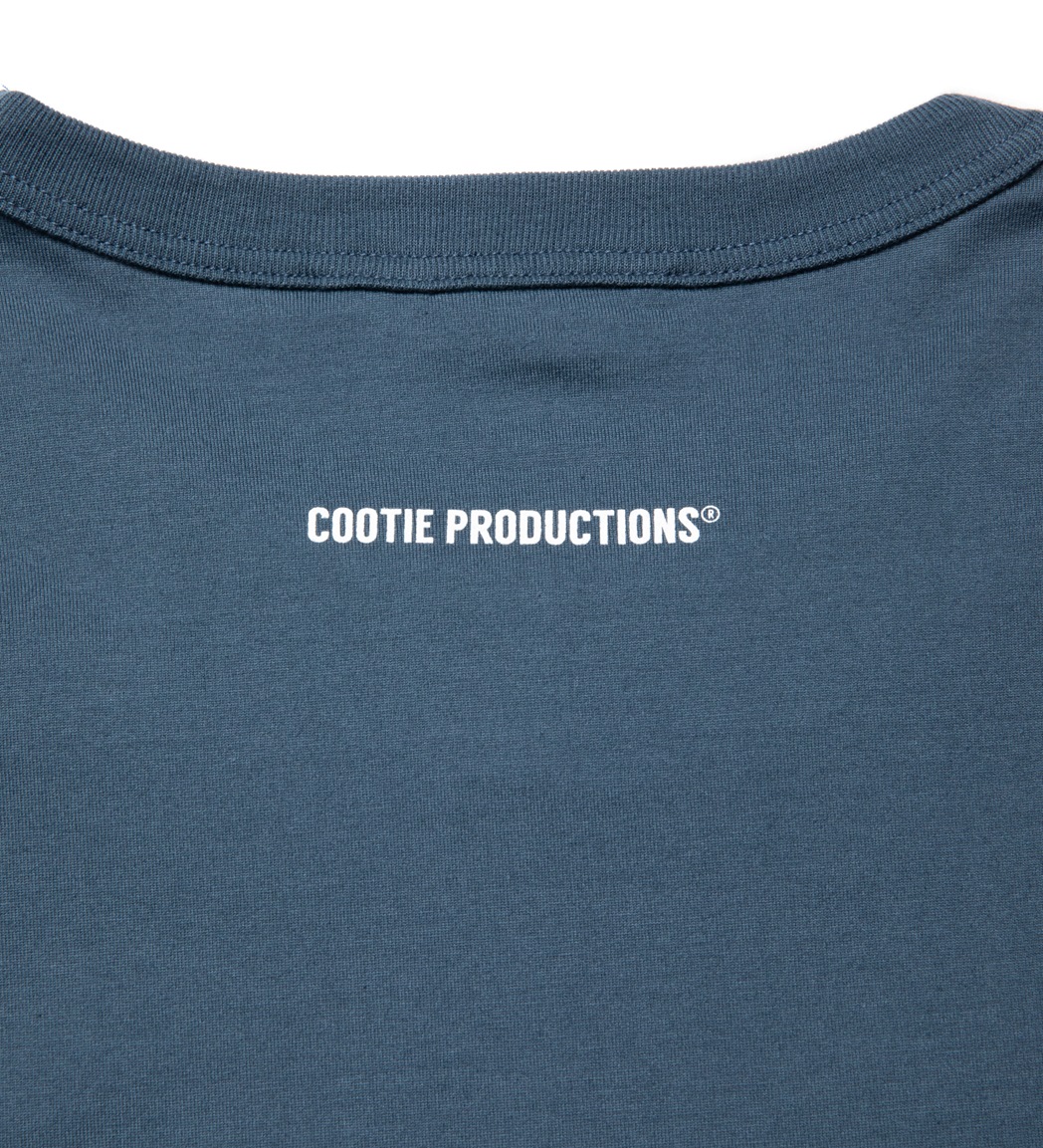 画像: COOTIE PRODUCTIONS/Supima Oversized S/S Tee（Smoke Navy）［スーピマオーバーサイズT-23春夏］