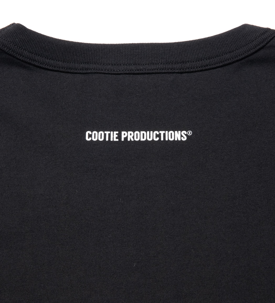 画像: COOTIE PRODUCTIONS/Supima Oversized S/S Tee（Black）［スーピマオーバーサイズT-23春夏］