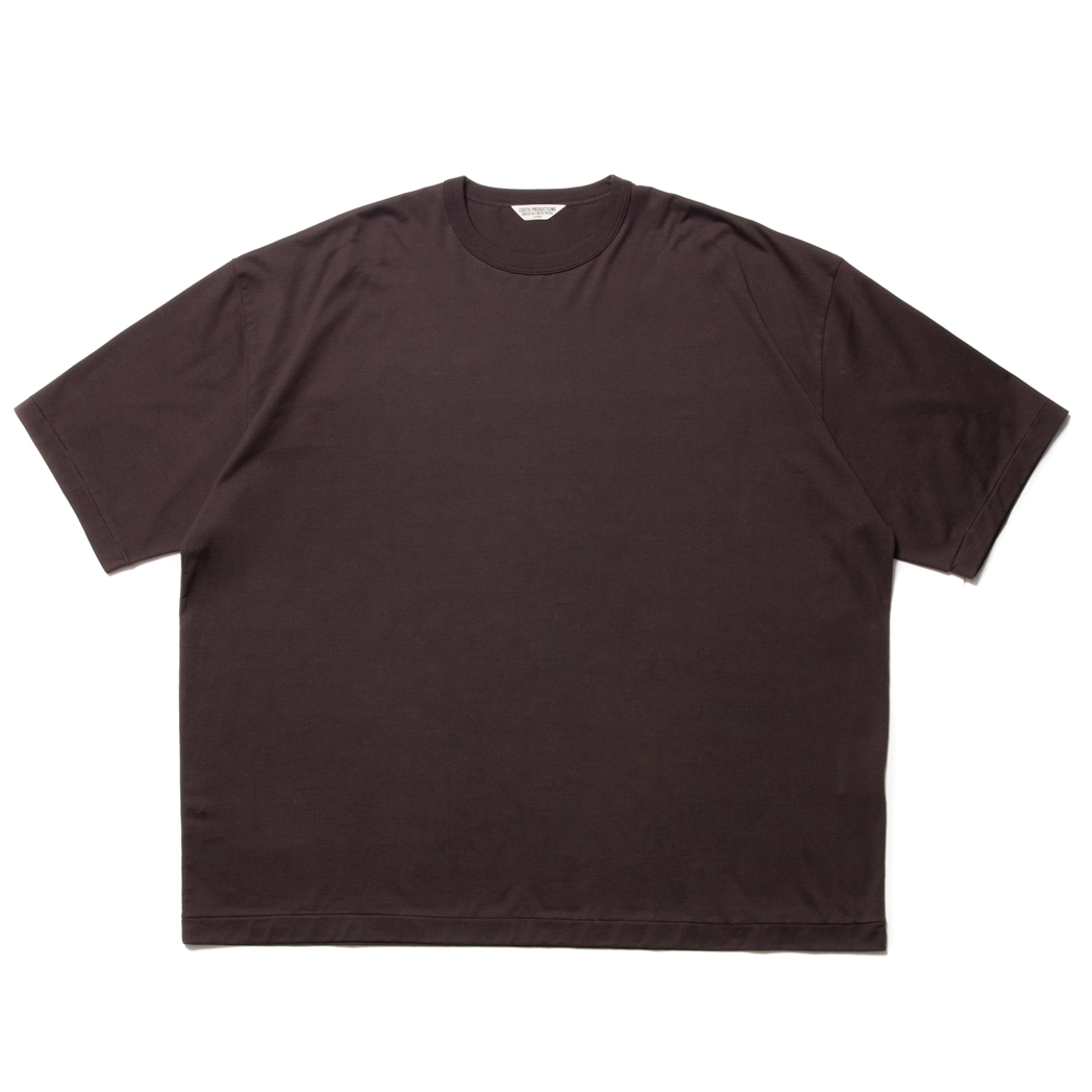 画像: COOTIE PRODUCTIONS/Supima Oversized S/S Tee（Brown）［スーピマオーバーサイズT-23春夏］