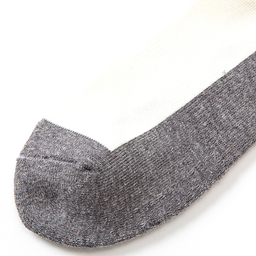 画像: CALEE/Jacquard pile socks（Black）［ジャガードパイルソックス-23春夏］