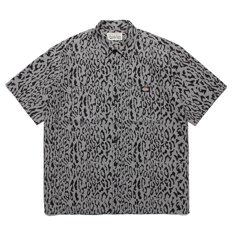 画像: WACKO MARIA/DICKIES / WORK SHIRT（GRAY）［ワークシャツ-23春夏］
