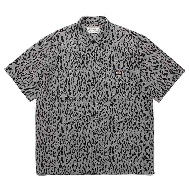 画像: WACKO MARIA/DICKIES / WORK SHIRT（GRAY）［ワークシャツ-23春夏］