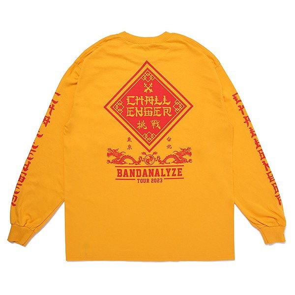 画像: CHALLENGER/BD 2023 TOUR L/S TEE（YELLOW）［プリント長袖T-23春夏］